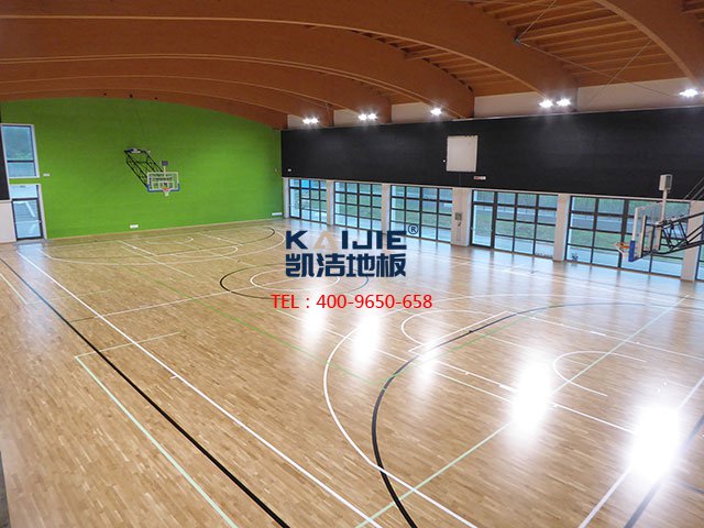 綜合體育館運(yùn)動木地板工程施工方案——凱潔地板