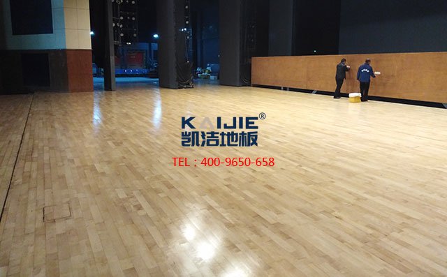 體育館木地板鋪裝，這三個細節(jié)必須處理好——凱潔地板